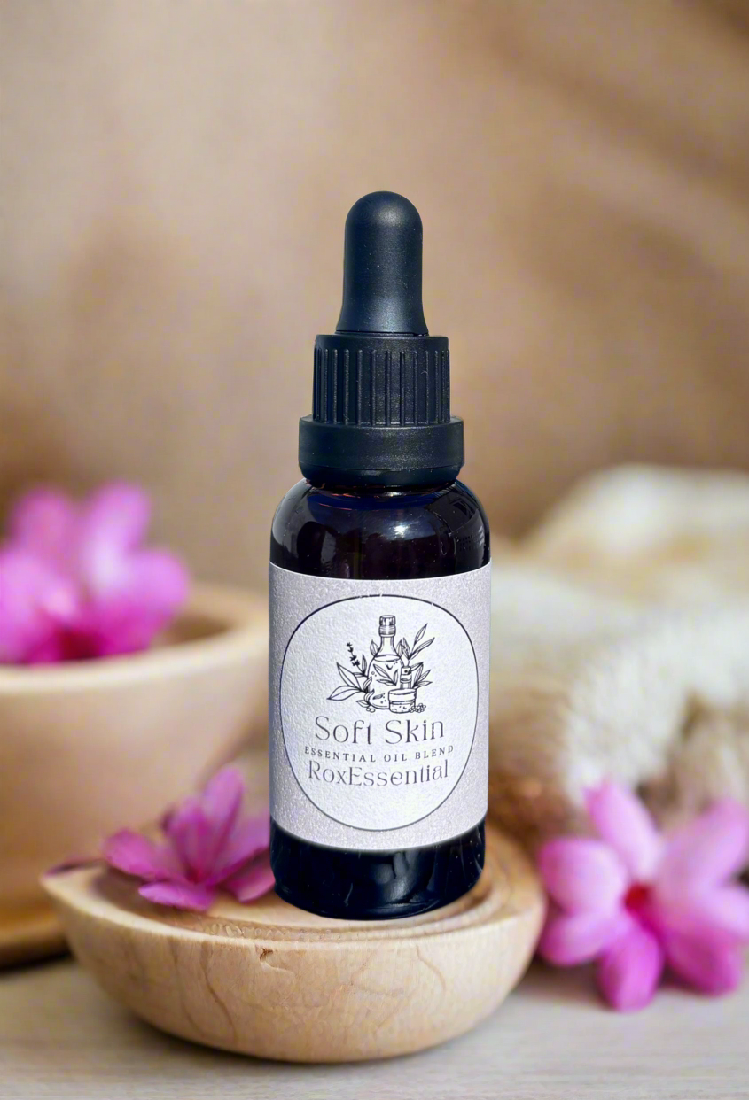 RoxEssential Soft Skin Blend | Natural Body Oil for Nourishing, Silky Skin
