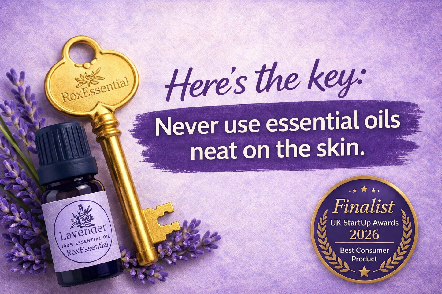 Lavender Essential Oil 10ml | 100% Pure Lavandula angustifolia for Sleep & Relaxation