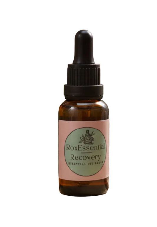 RoxEssential Recovery Blend | Warming Body & Massage Oil for Post Exercise Care