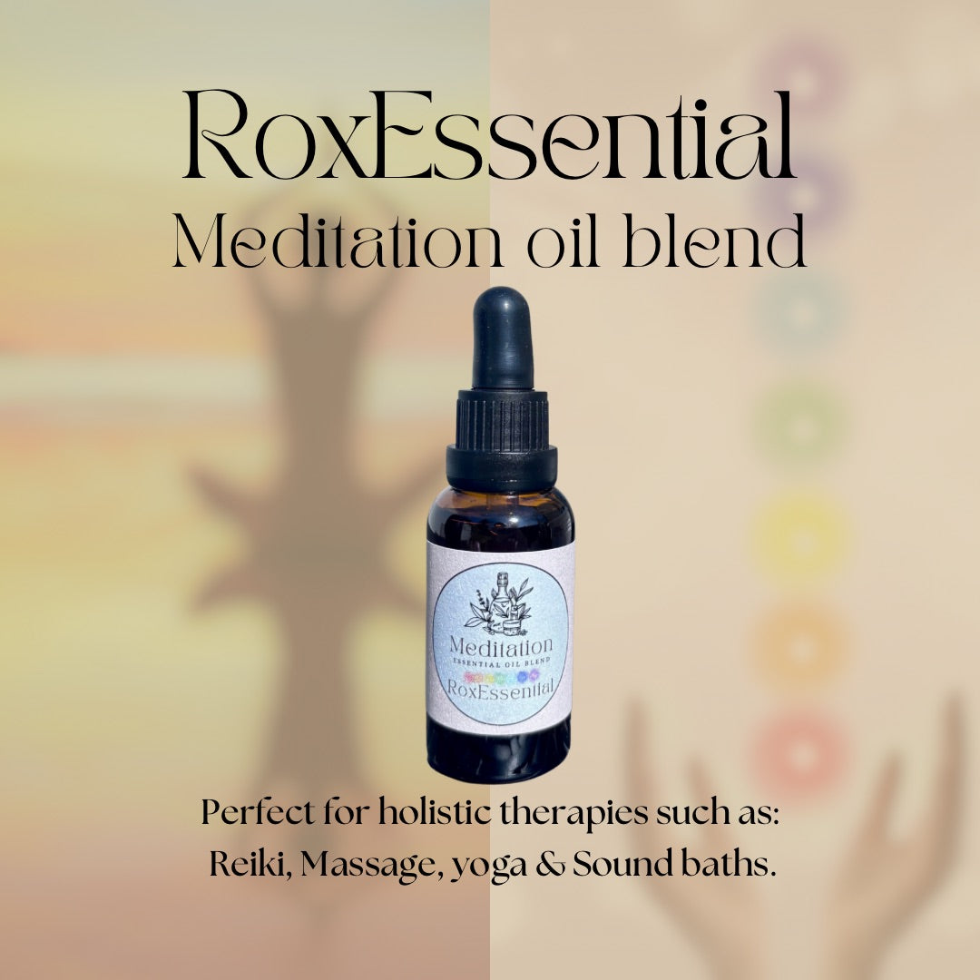 Meditation Body & Bath Oil | Aromatherapy Blend for Relaxation & Mindfulness